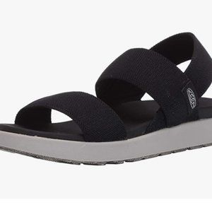 KEEN Women's Elle Backstrap Casual Platform Open Toe Wedge Sandals, 7.5 US